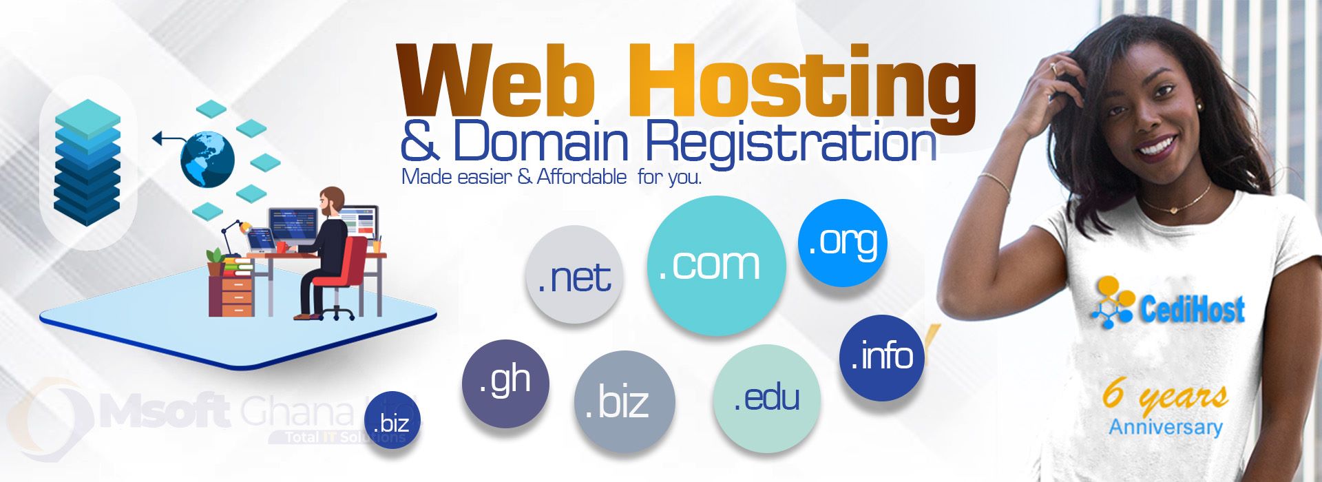 Msoft Web Hosting Banner