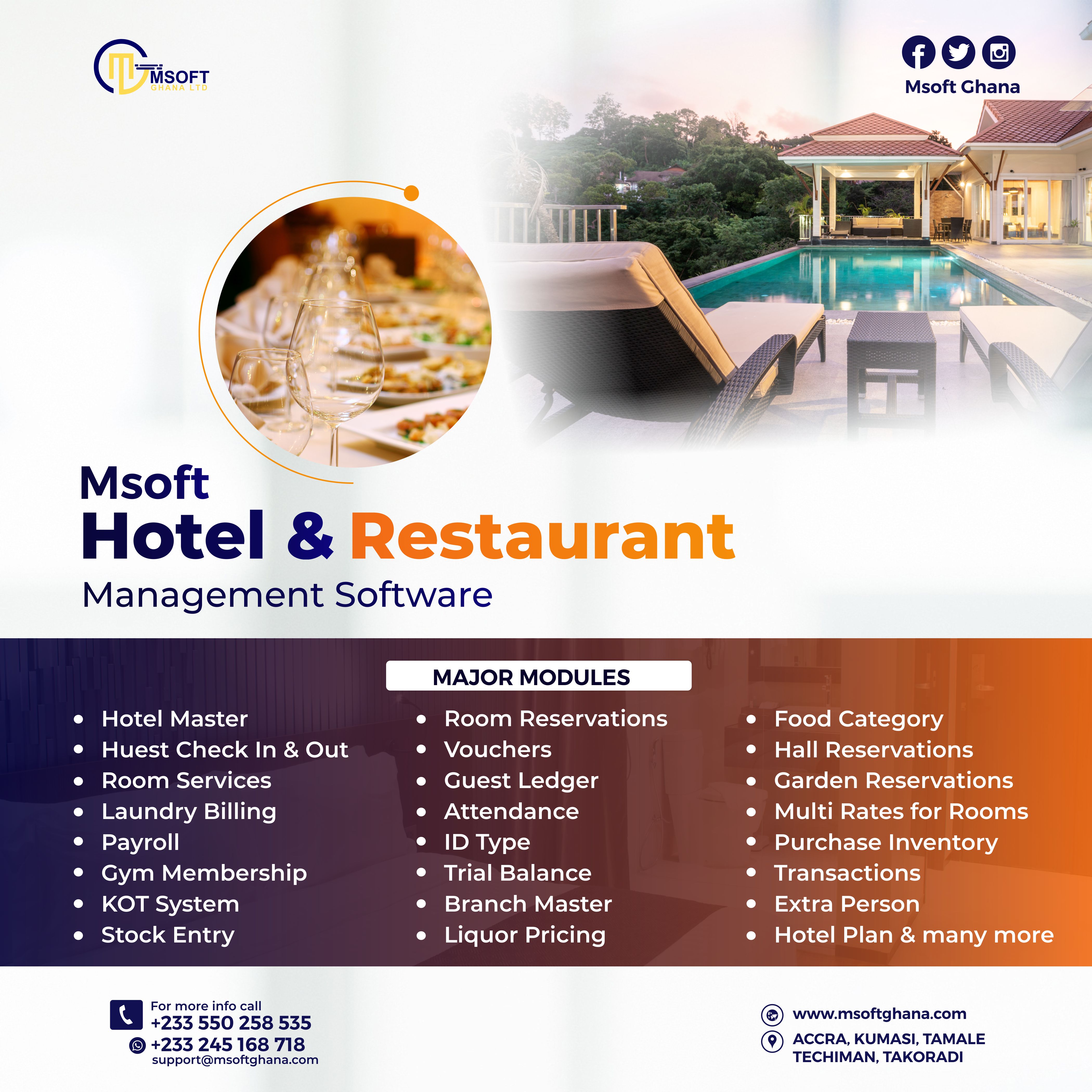 Msoft Hotel Management System